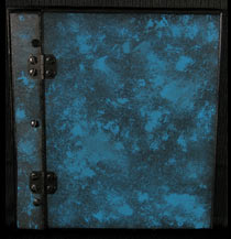 blue splash memory book